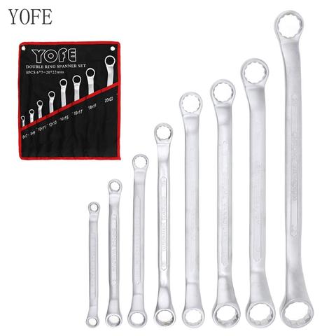 6-32mm Ring Offset Spanner Garage Workshop Tool Deep Double Ended Wrench Metric
