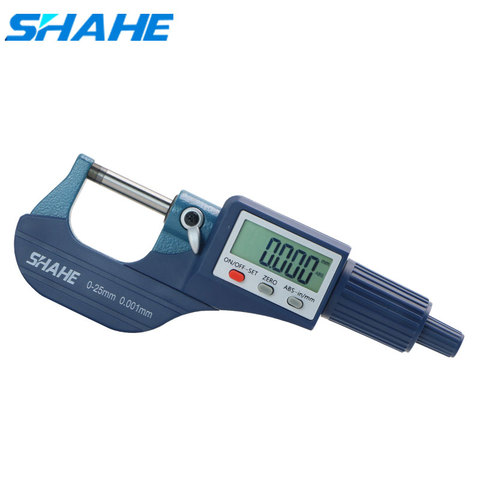 0-25mm Digital Micrometer Electronic outside micrometer 0.001mm micrometer Measuring Tools digital Micrometer ► Photo 1/6