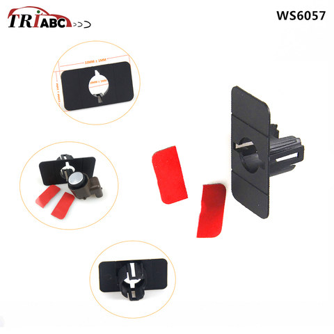 Retainer Holder For BMW Audi VW Volvo OPEL NISSAN Skoda PDC Parking Sensor New Black Mount Bracket 1PC 1S0919275 95720-3U000 ► Photo 1/5