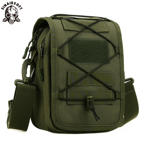 Tactical Military Messenger Bag Shoulder Nylon Outdoor Sport Fishing Camping Crossbody Mutil-function Molle Pouch Bags Mochila ► Photo 1/6