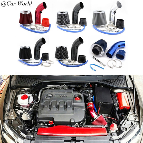 Universal 76mm Car Automobile Racing Car Cold Air Intake Induction Pipe Kit 6XDB ► Photo 1/6