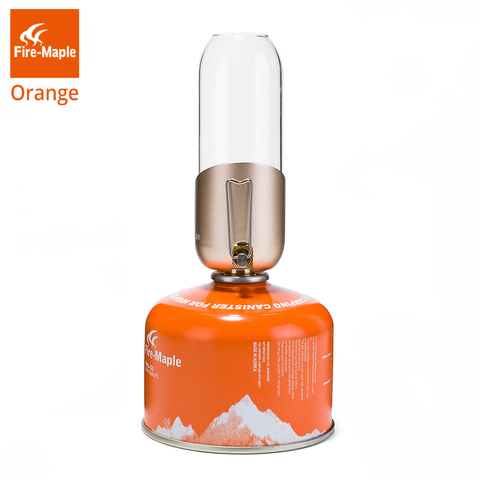 Fire Maple Orange Gas Lantern Outdoor Propane Isobutane Fuel Lights For Camping Hiking Backpacking Romantic Ambiance Gas Lamp ► Photo 1/6