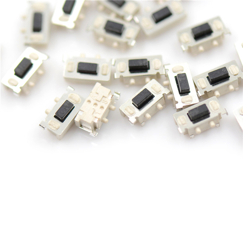 20Pcs/lot 3*6*3.5mm SMD Tact light touch switch 2 pin side button Micro button HOT Sale!!! ► Photo 1/6