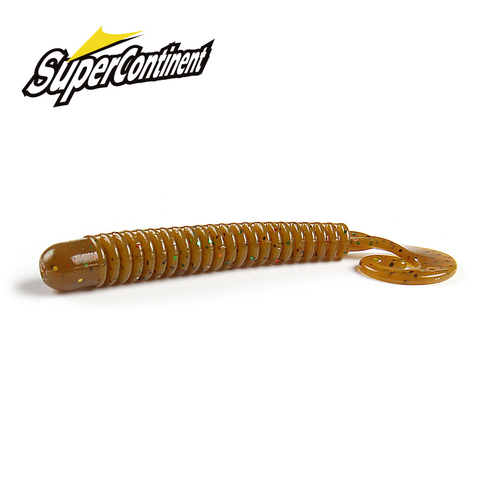 SUPERCONTINENTWobbler soft lure with tail, artificial bait ideal for bass fishing, 65mm, 45mm ► Photo 1/5