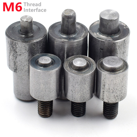 100sets 5mm/6mm/8mm/10mm metal Eylets washer with 1set matched M6 Thread Interface Installation Mold for Hand pressing fasten ► Photo 1/6