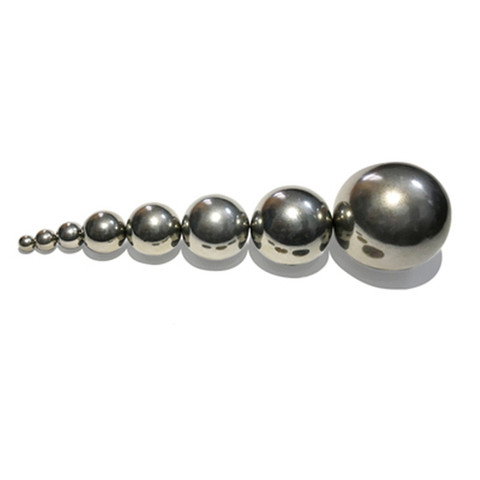 1/2/5 pcs 20-50mm Large steel ball fitness supplies 304 precision steel ball solid ball national standard steel ball fitness ► Photo 1/4