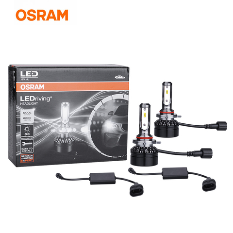 OSRAM LED headlight 9012 HIR2 LED H7 H4 HB2 9003 9005 9006 HB4 HB3 H11 fog  light With Lumileds ZES Chips 6000K White h7 led Bulb - Price history &  Review