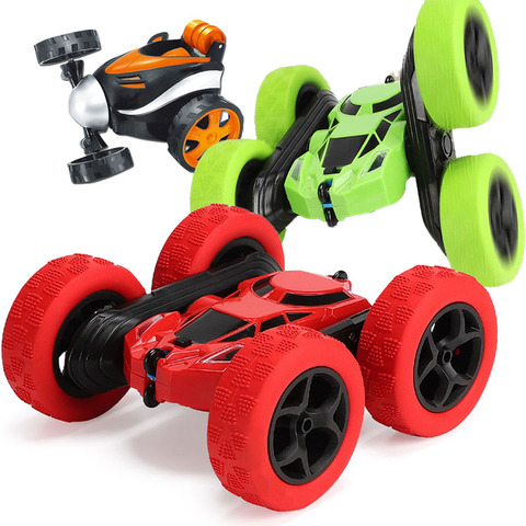 Odilo RC Car 2.4G 4CH Stunt Drift Deformation Buggy Car Rock Crawler Roll Car 360 Degree Flip Kids Robot RC Cars Toys ► Photo 1/6