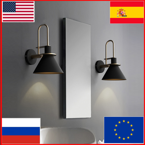 lights bedroom luces led lightings nordic wall lampara decor luz quarto mirror outdoor bathroom coiffeuse penteadeira buitenver ► Photo 1/6