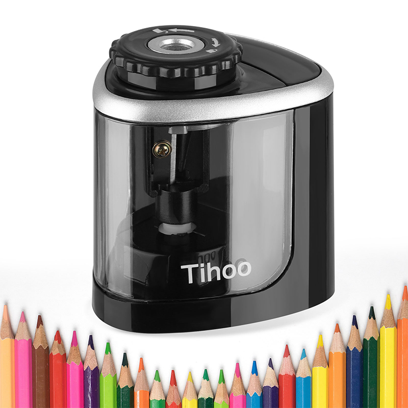 Electric Pencil Sharpener Automatic Touch Switch School Office Classroom Small 