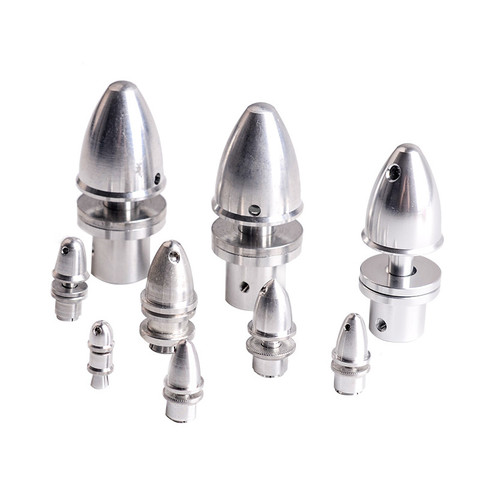 5PCS 2mm 3mm 3.17mm 4mm RC Aluminum Bullet Propeller Adapter Holder for RC Aircraft Multicopter Brushless Motor ► Photo 1/4