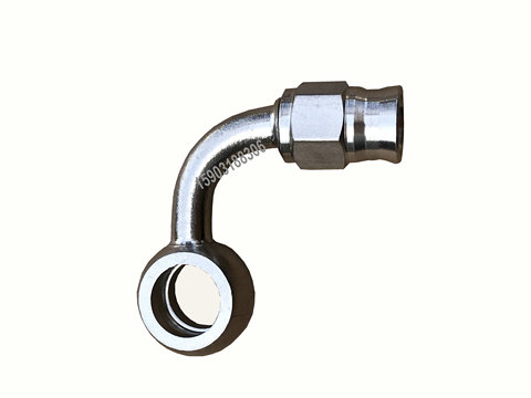 An3 3An Dash-3 Side Bend 0 28 45 90deg Stainless Steel Swivel 10mm Banjo Eye Brake Fittings Hose Ends for PTFE Brake Oil Hose ► Photo 1/6