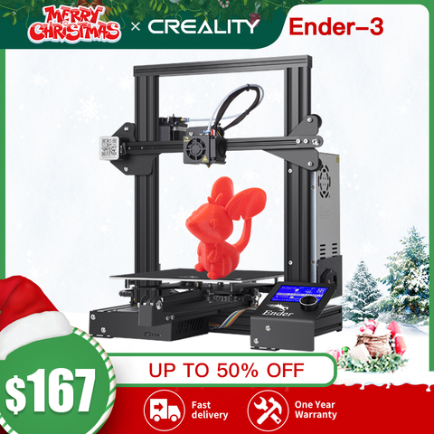 CREALITY 3D Ender-3/Ender-3X Printer Kit Print Mask Full Mental With PLA/PETG/ TPU High Precision 3D Printer kit impressora ► Photo 1/6