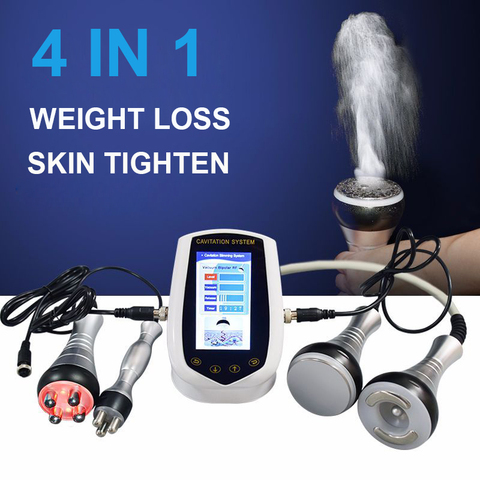 4 in 1 40K Cavitation Ultrasonic Weight Loss Slimming Beauty Machine Multi-polar RF Skin Rejuvenation Lift Tighten Anti-wrinkle ► Photo 1/6