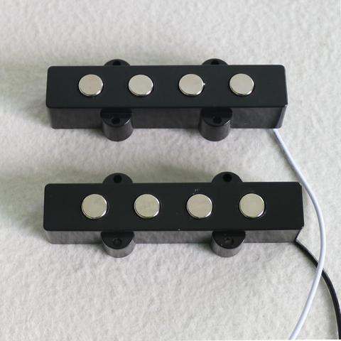 Free Shipping quality bass parts 1Set 9mm pole piece Ceramic magnet 4 string J bass pickup ► Photo 1/6