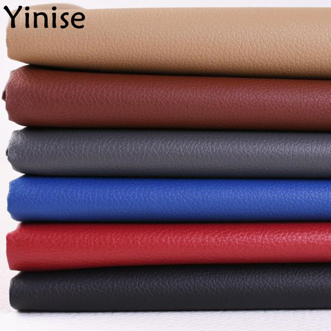 50x160cm Synthetic Leather Fabric Emboss Lithci PVC Artificial Faux Leather Fabrics DIY Bags Shoes Sofa Car Sewing Materials ► Photo 1/6