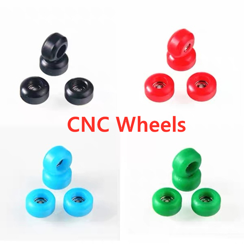 4 Pcs/Set Professional Urethane CNC Bearing Wheels for Wooden Fingerboard New Arrivals ► Photo 1/6