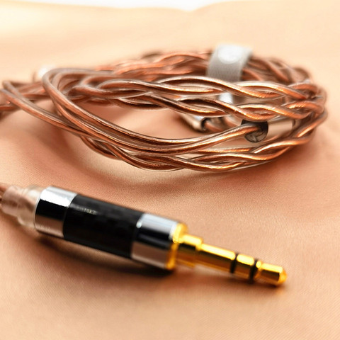 TIN HiFi Earphones Cable 6N OCC Cable 3.5MM Plug MMCX Interface Cable For TINHIFI P2 P1 T4 T2 T3 T2PLUS DMG DM8 DM8 DH3 BQ3 KC2 ► Photo 1/6