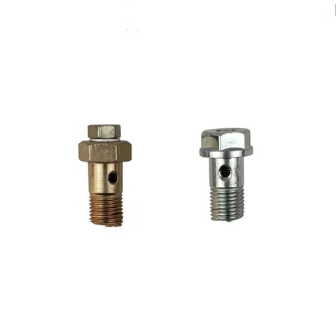 5PCS  Equal pressure relief valve 12 oil return valve 14 oil return valve oil return screw capped oil return screw oil pump ► Photo 1/4