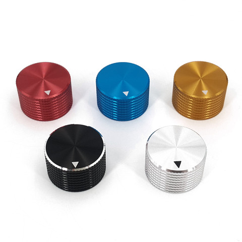 Solid Aluminum Alloy 25 x 15.5mm Volume Rotary Control 6mm Dia Potentiometer Cap Knob ► Photo 1/6