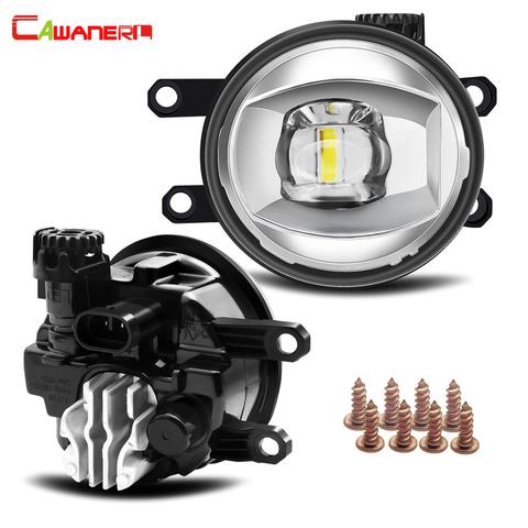 Fog Light Assembly 30W 8000LM Car Front Bumper LED Fog Lamp DRL 12V For Toyota Toyota Land Cruiser Prado Camry Tundra C-HR Prius ► Photo 1/6