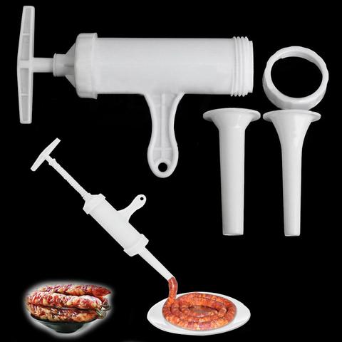 Food Grade PP Manual Sausage Stuffer Tools Food Grade Plastic Sausage Cod Fish Intestines High Capacity Kitchen Meat Grinder ► Photo 1/6