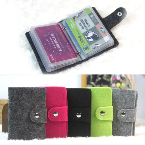 ID Credit Card Wallet Creative Vintage Cash Holder Organizer Case Box Card Pack Business Credit Card Holder Package Women Pouch ► Photo 1/6