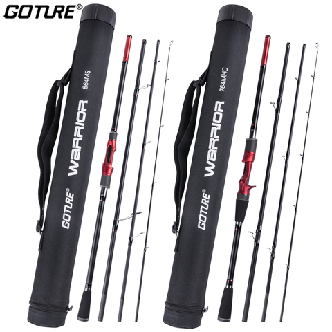 Fishing Rod for Freshwater and Saltwater Fishing 4-Section 2.1m / 2.4m  Spinning Rod Casting Rod,Fishing Pole