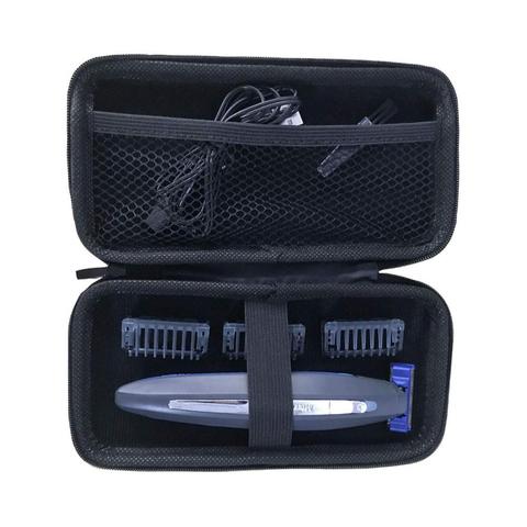 Hard Storage Travel Case for Micro Touch SOLO Oneblade Case EVA Travel Carrying Case Full Body Trimmer and Shaver Case ► Photo 1/6