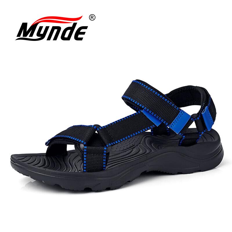 2020 New Summer Mens Sandals Shoes Open Toe Flats Slip On Shoe Beach Shoes