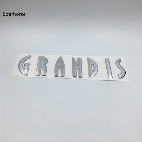 Soarhorse for Mitsubishi Grandis Emblems Rear Boot Logo Trunk Letters alphabet car styling auto sticker ► Photo 1/5