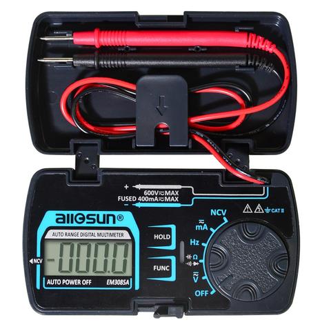 all sun EM3085A Digital Multimeter 3 3/4 digits AC/DC Ammeter Voltmeter Ohm Portable Meter voltage meter ► Photo 1/6