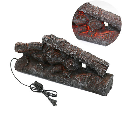 110V-220V  54CM Electric Simulation Charcoal Fake Firewood Charcoal Fireplace Decoration ► Photo 1/6