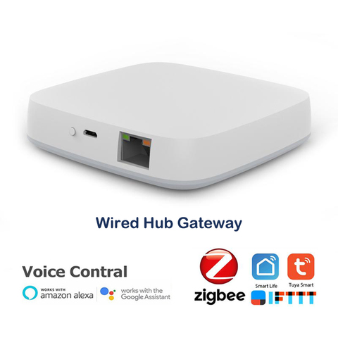 Wireless Tuya Zigbee Hub Home Assistant 1A Zigbee Gateway Hub