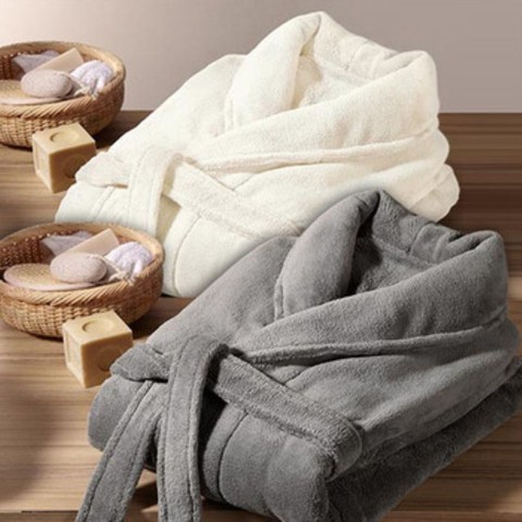 Women Robe Coral Fleece Sleepwear Winter Thicken Kimono Bathrobe Gown Soft Couple Sleepwear Flannel Nightwear Home Clothes ► Photo 1/6