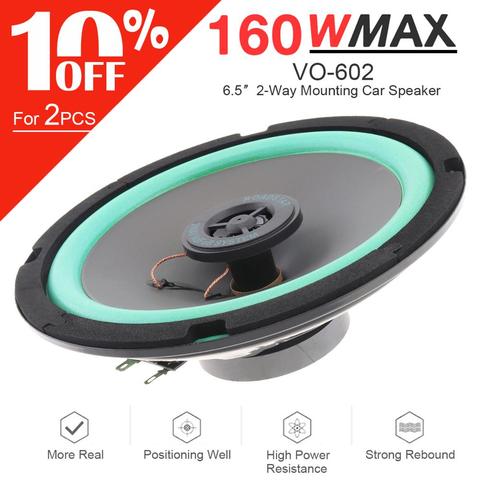 1pcs 4/5/6.5 Inch 100W Car HiFi Coaxial Speaker Vehicle Door Auto Audio Music Stereo Full Range Frequency Speakers for Cars ► Photo 1/6