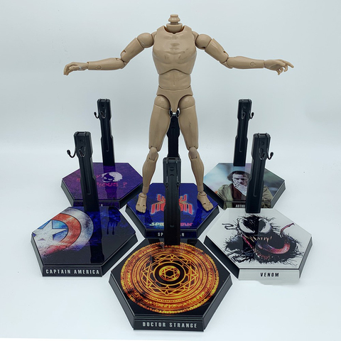 1/6 Scale Logans Wolverines Action Figure Model Accessories Platform Base Stand for 12