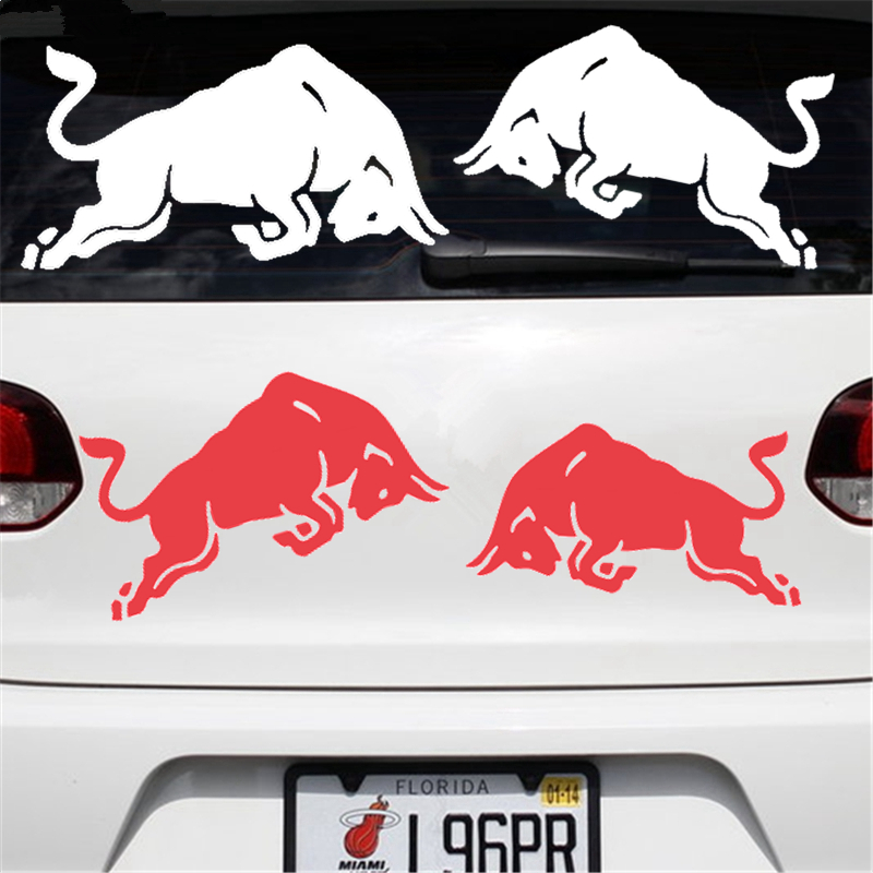  Sticker Angry Bull Tearing Car Door Hobbies Sports car Durable  Racing (8 X 6.89 Inches) : Arts, Crafts & Sewing