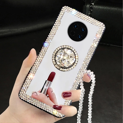 Mirror Case for Xiaomi Redmi Note 8 8T 7 6 5 Pro Redmi K30 K20 8 8A 7 7A 6 6A Mi 10 9 9T 8 SE Lite F1 X2 Diamond Silicone Cover ► Photo 1/6