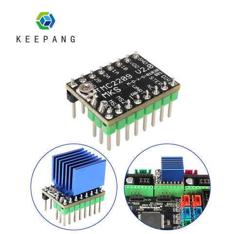 4PCS Silent Motor Driver MKS TMC2209 V2.0 TMC2208 TMC2130 Stepper Motor Driver Step Stick Mute Protection For 3d Printer ► Photo 1/6