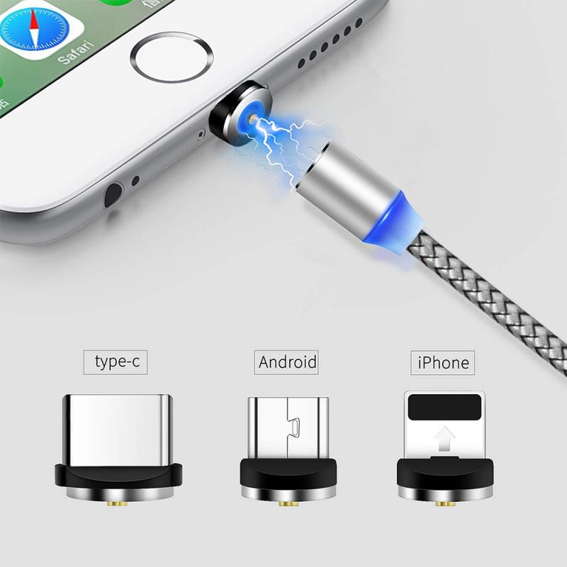 Magnetic Charger Cable For Android/iPhone/Type-c Fast Charging For Xiaomi  Intelligent Data Cable Mobile Phone Accessories TXTB1 - Price history &  Review | AliExpress Seller - Emperor Happiness house Store 