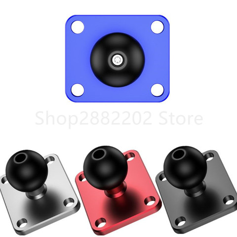 Aluminum Square Mounting Base w/ 1 inch ( 25mm ) Bubber ball compatible Mounts For G orpo Camera dslr For G armin ► Photo 1/6