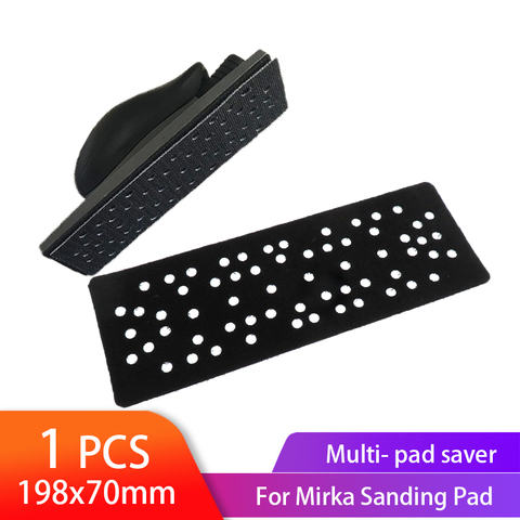198x70mm Ultrathin Protective Pad Hookit Clean Sanding Disc Pad Hook Saver Pad Protector for Mirka Sanding pad ► Photo 1/6