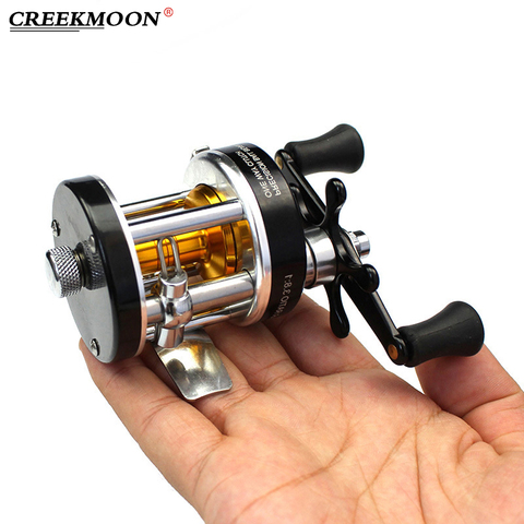 Full Metal Aluminum Alloy Drum Fishing Reel Right Hand Drag Boat Casting Reels Braking System 3.8:1 Saltwater Trolling Wheel 25# ► Photo 1/1