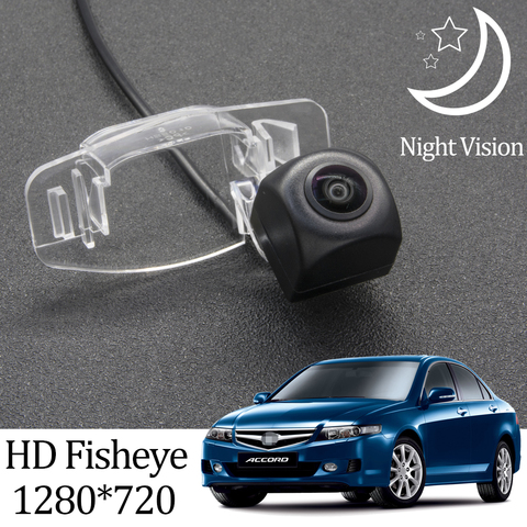 Owtosin HD 1280*720 Fisheye Rear View Camera For Honda Accord 7 2002 2003 2004 2005 2006 2007 Car Reverse Parking Accessories ► Photo 1/6