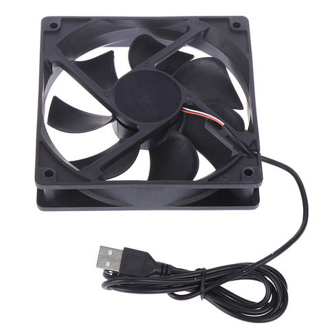 1Pc 120x120x25mm 5V USB Connector PC Computer Cooling Cooler Fan Heatsink ► Photo 1/6