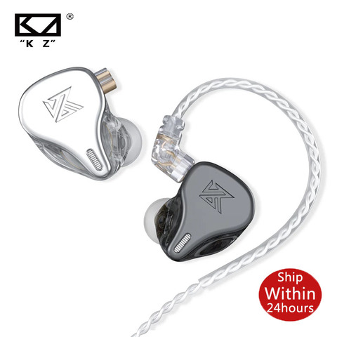 KZ DQ6 3DD Dynamic Metal In-Ear Earphones HIFI  Music Sport Headset Noise Cancelling High Resolution Earpiece For EDX ZSN PRO Z1 ► Photo 1/6