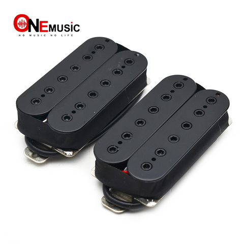 Vintage Alnico 5 Humbucker Pickup Double Coil Electric Guitar Bridge Pickup Black Guitar Parts Warm Sound Black ► Photo 1/6