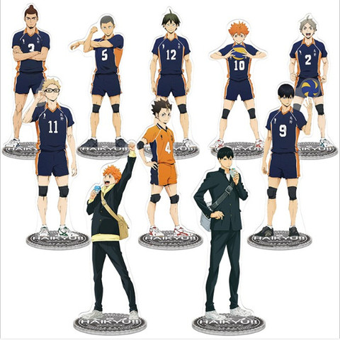 21 cm Haikyu Anime Figures TO THE TOP Action Figure Toy Acrylic Decorative Ornaments Creative Gift for kids ► Photo 1/6