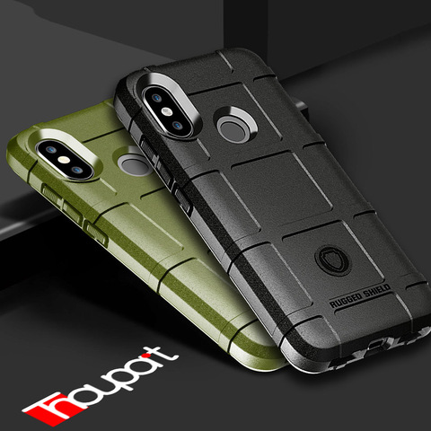 Hard Silicone Cover Case For Xiaomi Mi 8 SE Mi6X A2 Lite Play Mi 6X Cases Military Heavy Duty For Xiaomi Mi A3 Mix 2S Case ► Photo 1/6
